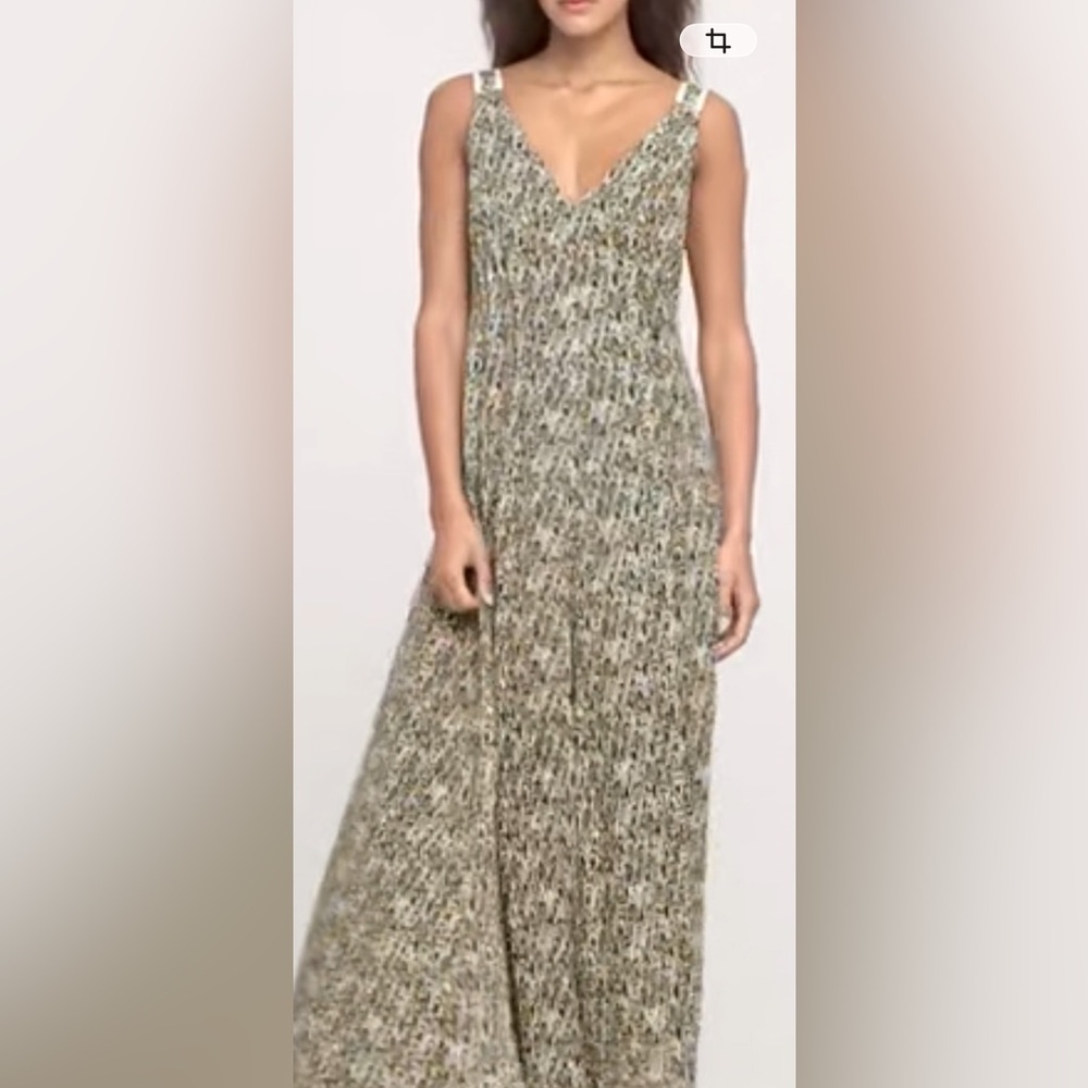 Viscose dress. Fully lined petite large